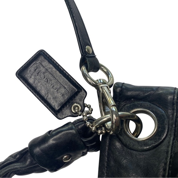 Coach Y2K Parker C Black Patterned Women's Shoulder Bag - Picture 5 of 8